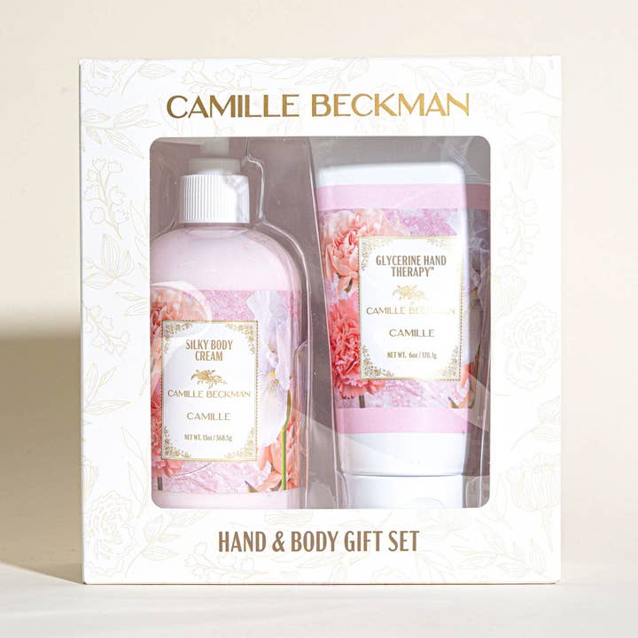 Camille hånd og krop duet Gavesæt for engroshandel hos Camille Beckman
