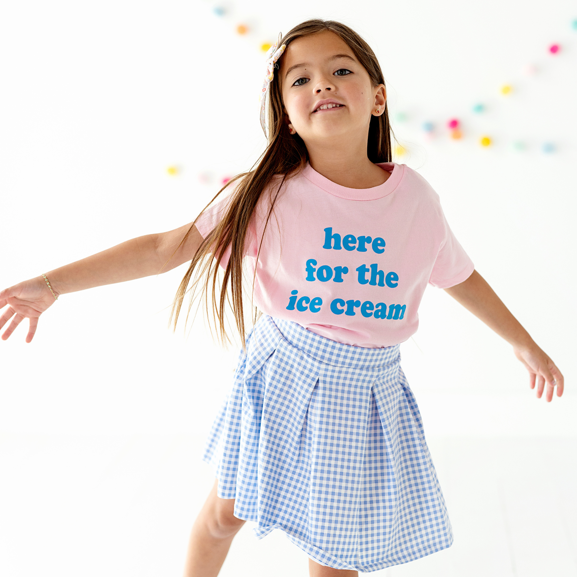 Benny & Ray Apparel - Wholesale Screen Printed T-Shirt - Kids - Here for the Ice Cream! Toddler and Youth Summer Shirt8