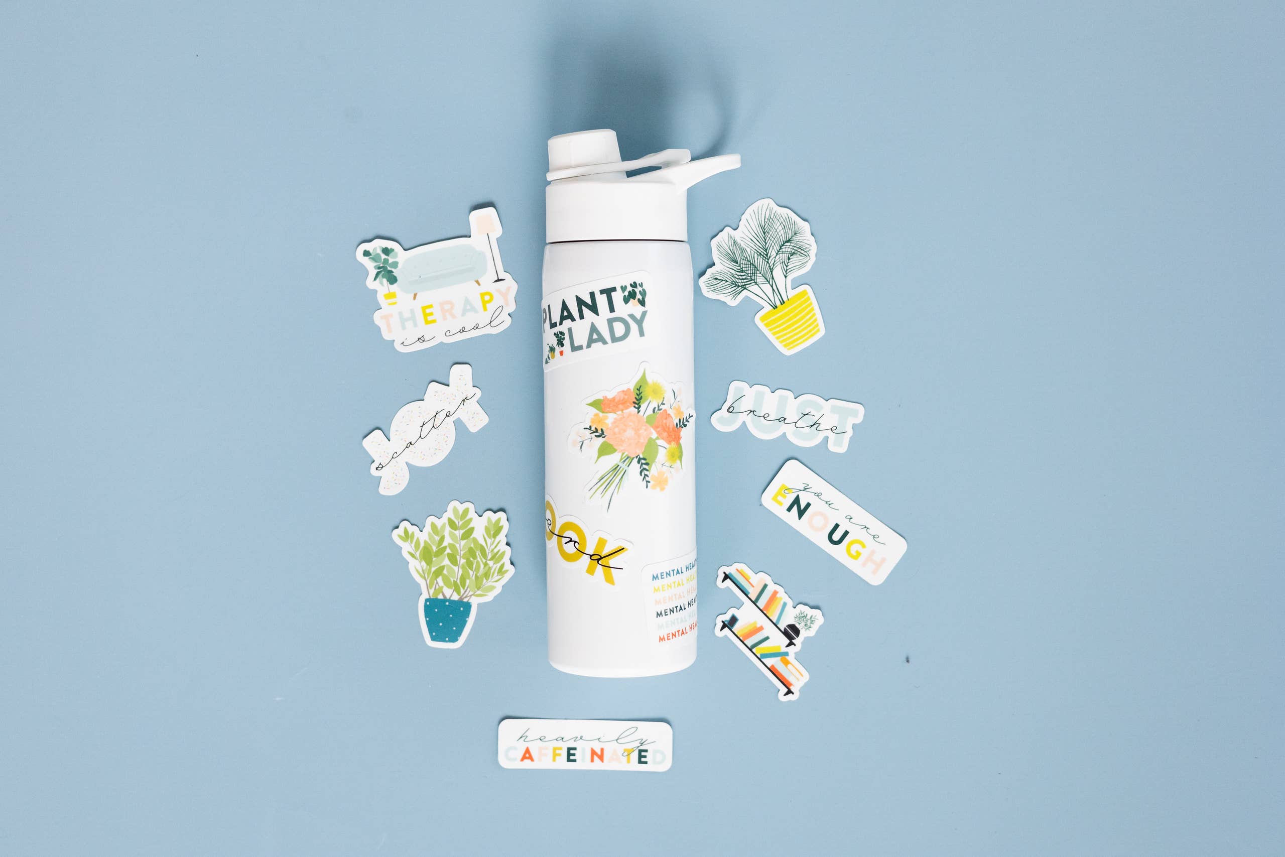 Joy Paper Co. - Wholesale Sticker - Colorful Mental Health Matters Sticker2