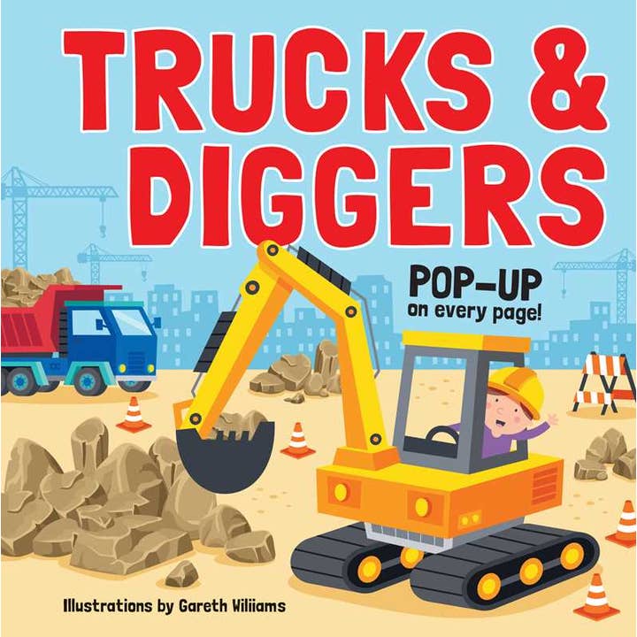 Trucks & Diggers: Pop-Up Book by for wholesale by Simon & Schuster