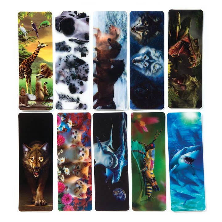 Geddes - Wholesale Bookmark - 3D LENTICULAR BOOKMARK 50/BG