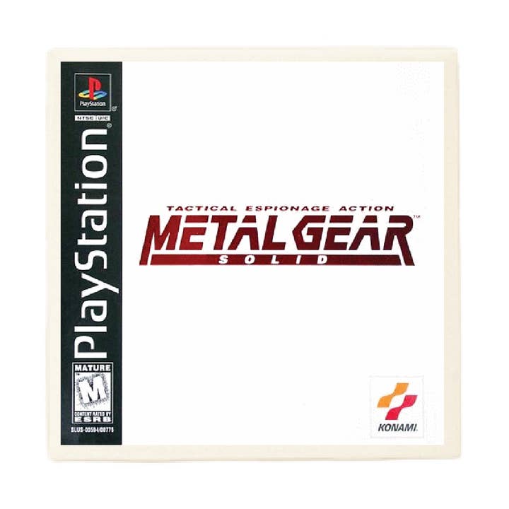 Lucky Mfg. Co. - Wholesale Coasters - Metal Gear Solid Video Game Coaster