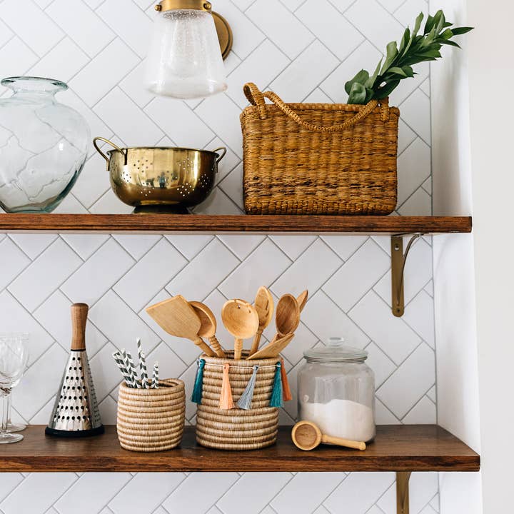 Villages Wholesale - Wholesale Tote Bag - Unisex - Banana Twine Market Tote Basket2