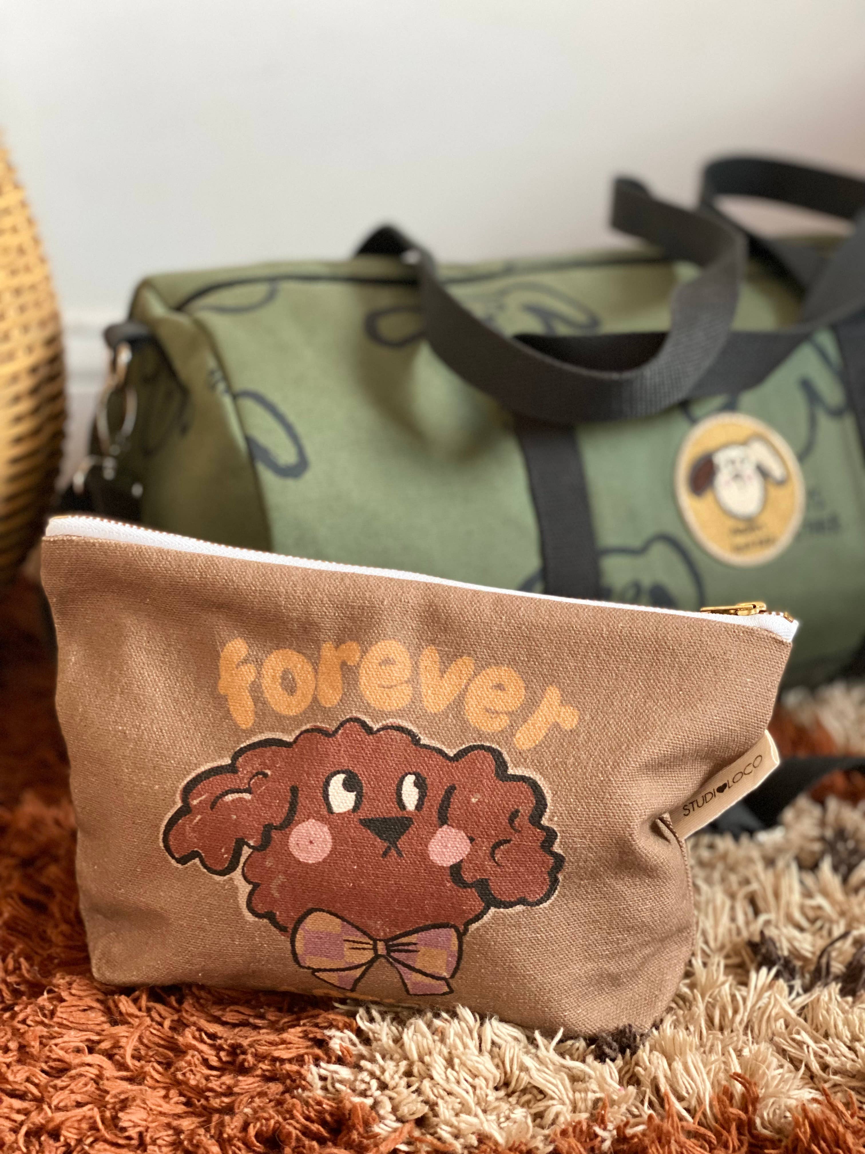 Studioloco - Vente Sac de voyage – enfant - Sac polochon/sport en toile kaki3