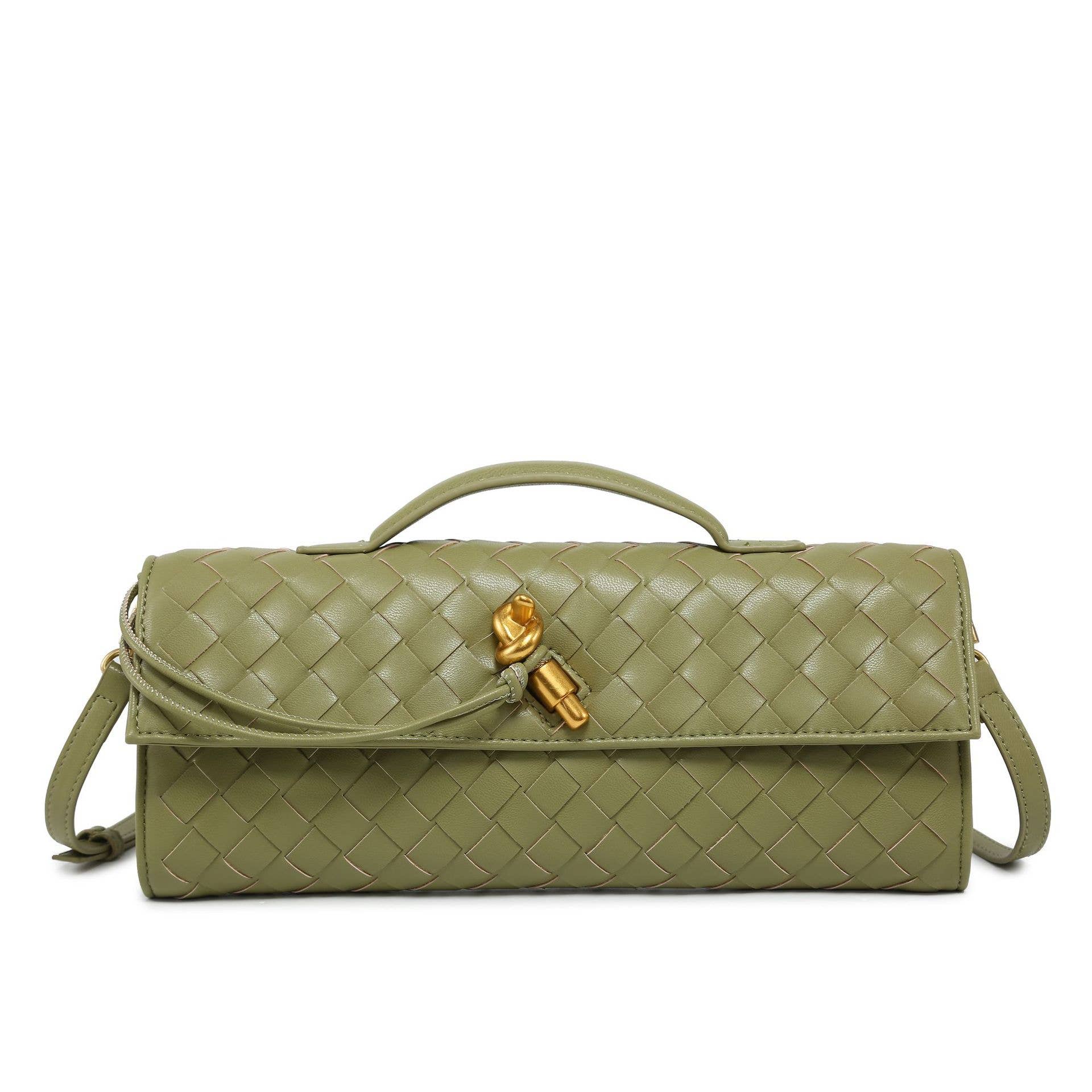 Little Trendy - Wholesale Clutch Bag - Women's - Weave leather clutch Women's Designer Clutch Bags10