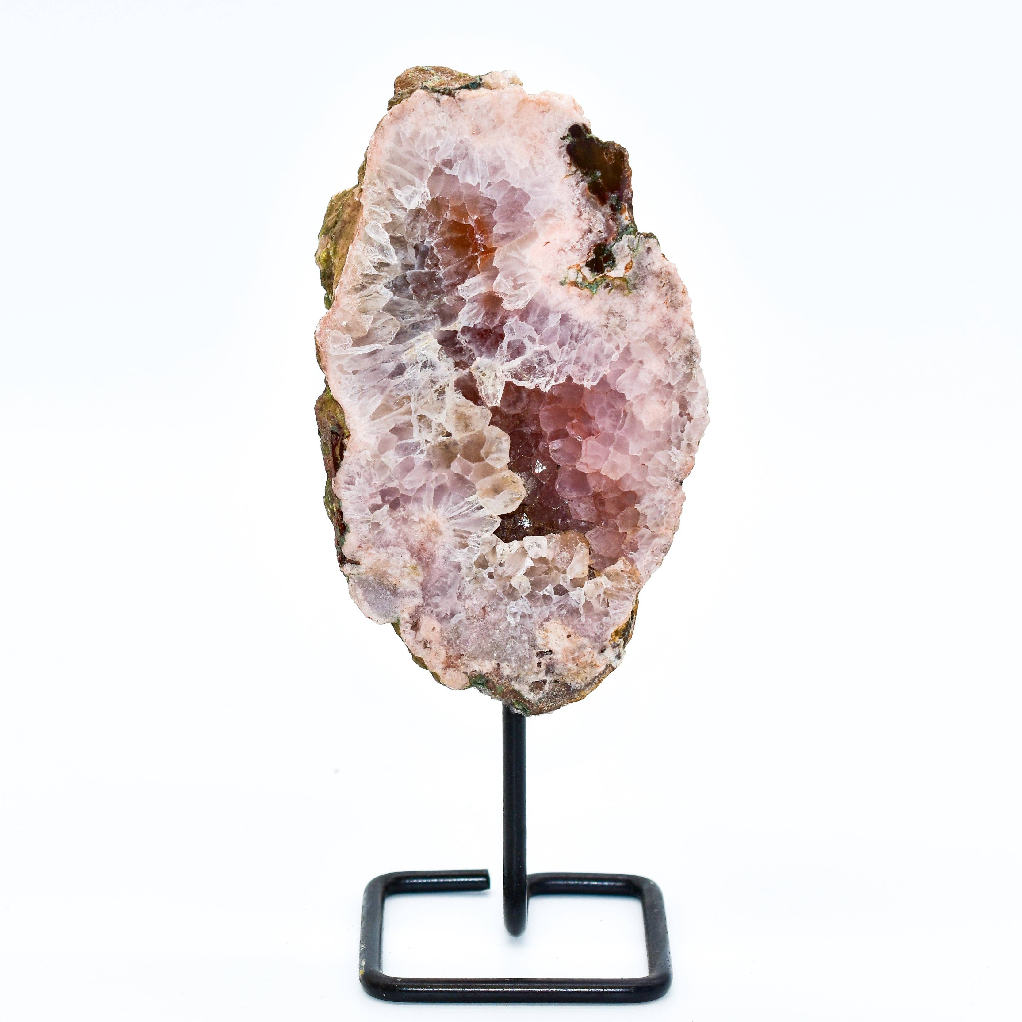 Whyte Quartz - Wholesale Spiritual Stone/Crystal - Pink Amethyst on Stand7