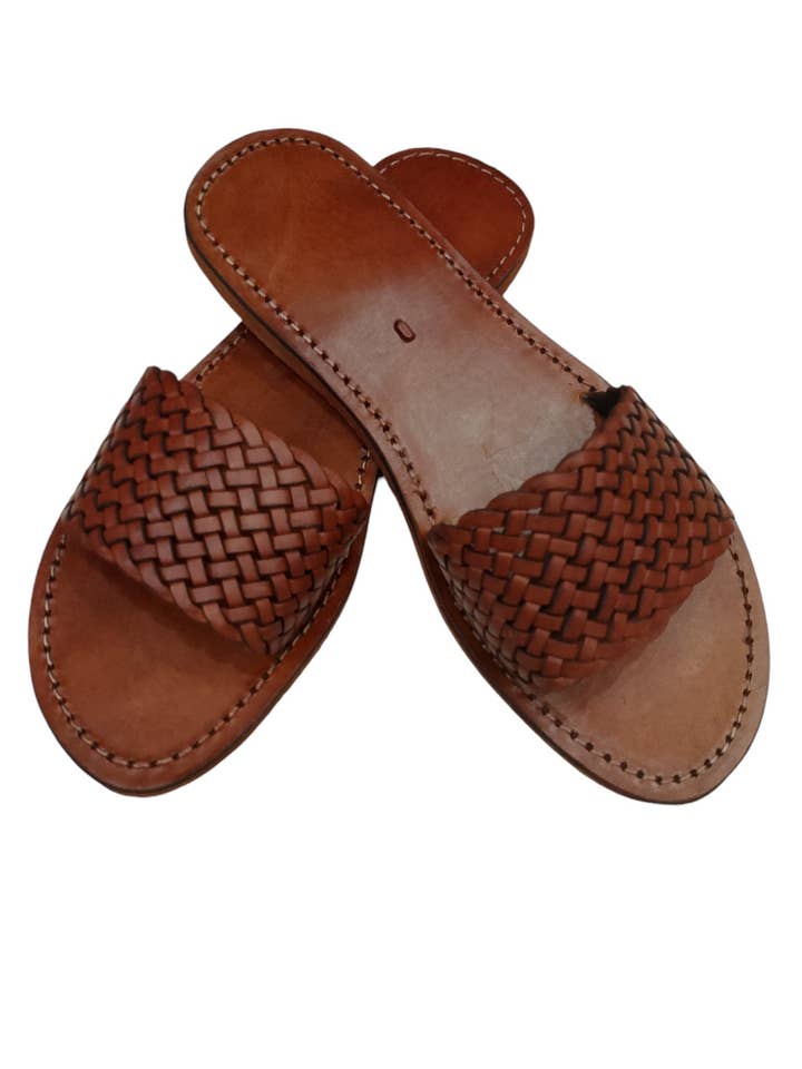 HandHappiness – wholesale Sandals – Women's – Moroccan Braided Leather Sandals, Women's Leather Sandals1