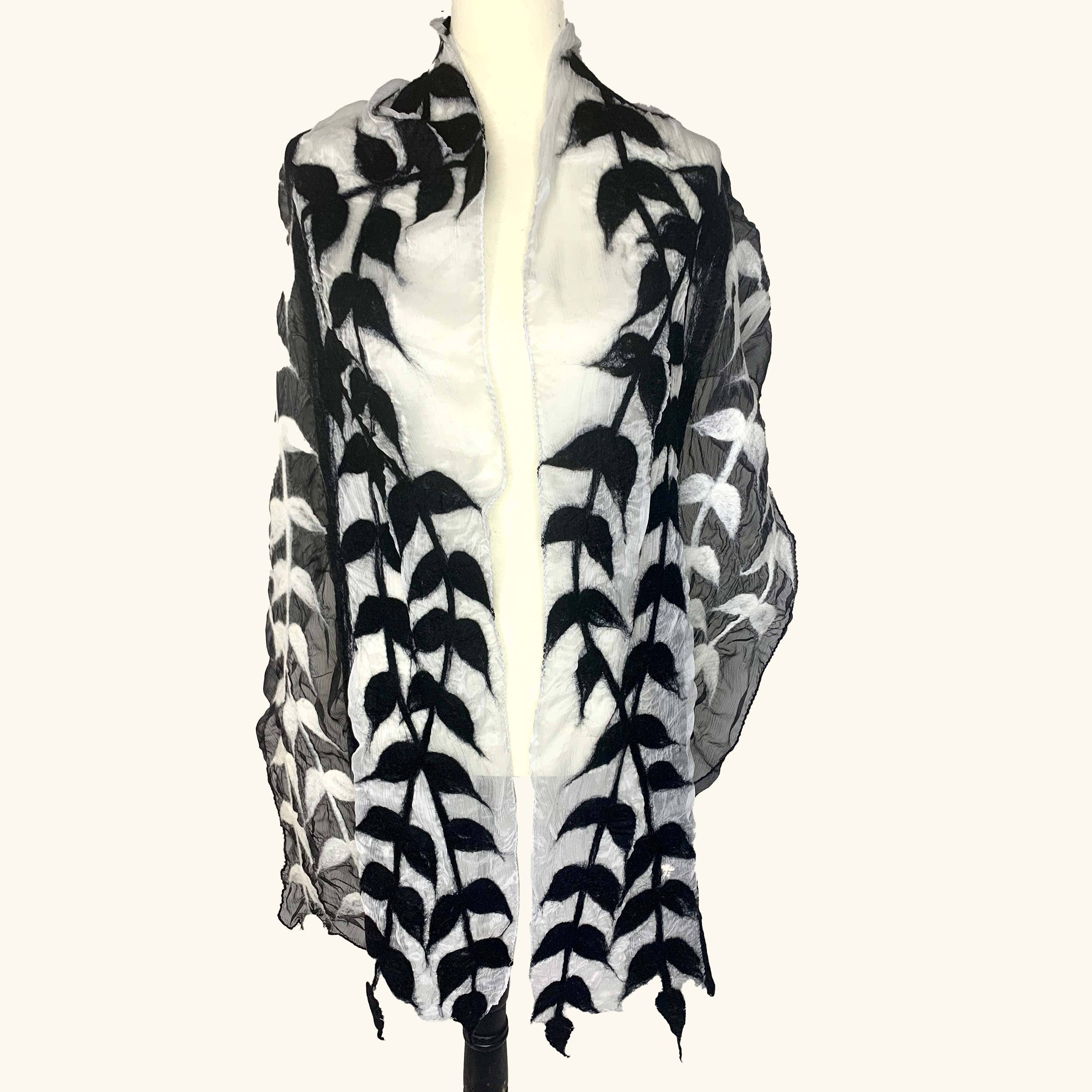 Pomegranate Moon - Wholesale Scarf - Women's - Split Vine Scarf2