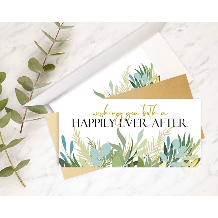 Carte de mariage, enveloppe d'argent, porte-monnaie, carte-cadeau pour la vente par LauraFabbriArt