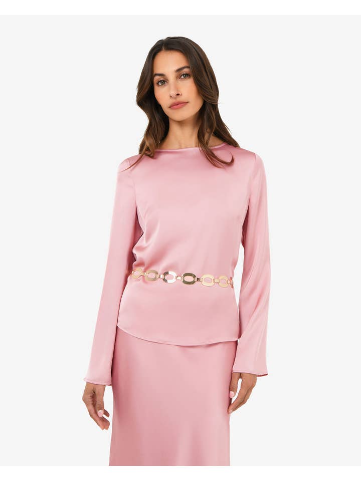 Forcast - Wholesale Blouse – Women’s - Forcast Women's Valeria Long Sleeve Top5