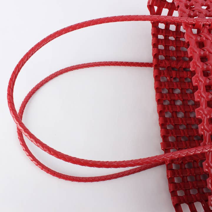 EmberLoom - Wholesale Tote Bag - Women's - Woven Tote Bag with Stylish Openwork Design2