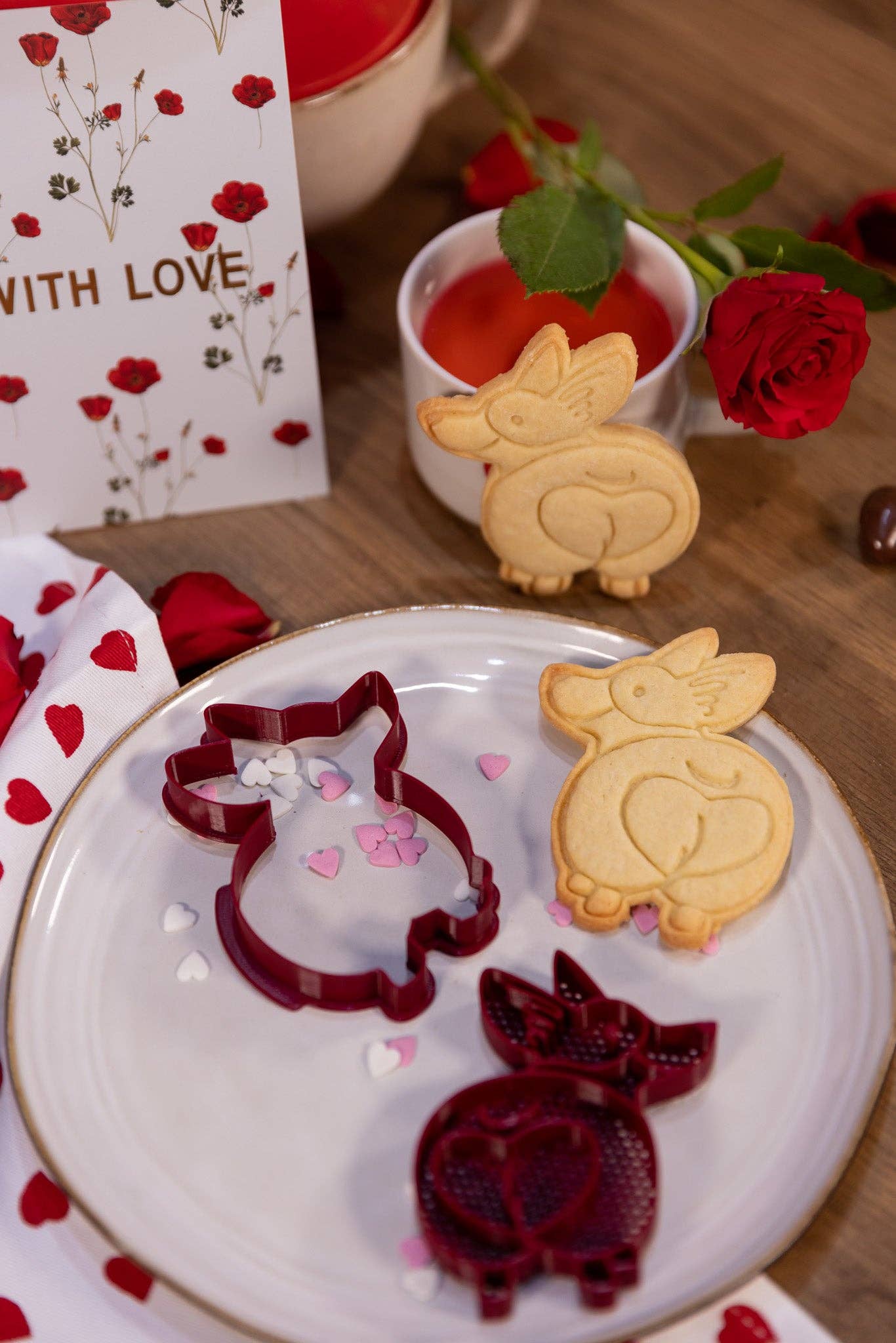 Uniberry 3D - Venta al por mayor Cortapastas - Cortador de galletas con forma de Corgi1