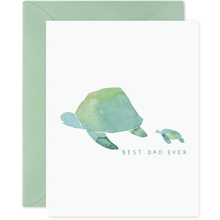Best Dad Ever Father's Day Greeting Card for wholesale by E. Frances Paper
