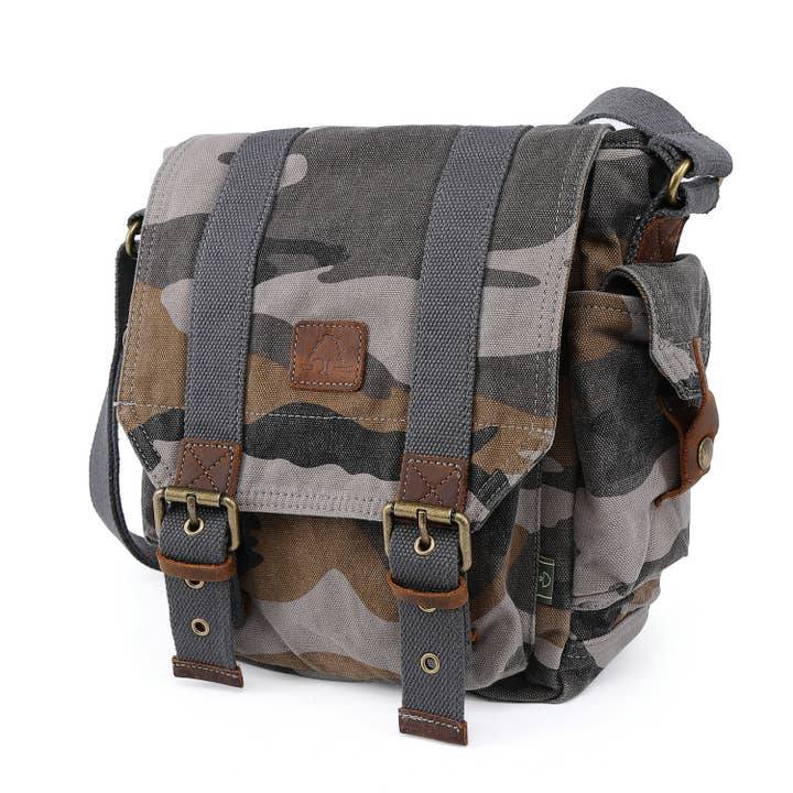 TSD Brand - Wholesale Crossbody Bag - Unisex - Camo Crossbody