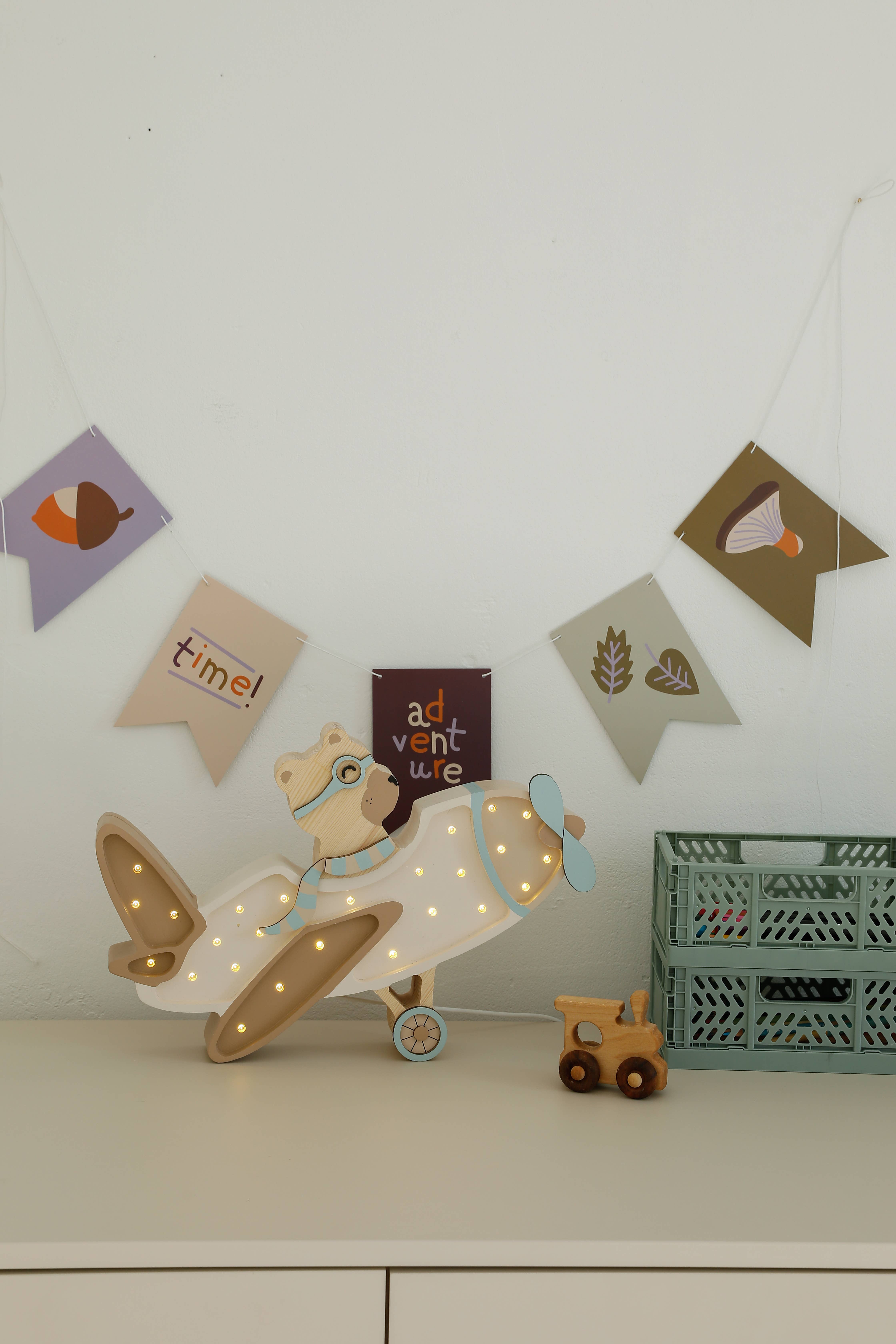 Little Lights - Wholesale Night Light - Kids & Baby - Little Lights Vintage Plane Lamp16