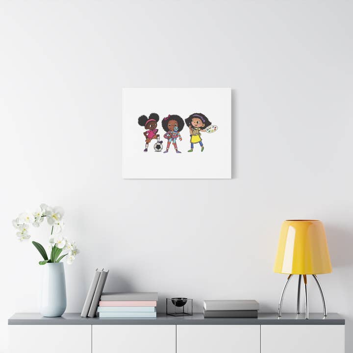 Ikuzi Dolls - Wholesale Art Print - Kids & Baby - Kids' Canvas Wall Art - Playful Characters for Creative Spaces88