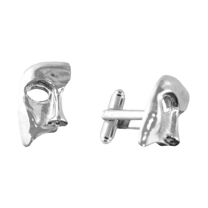 1928 Smycken Tenn Maskerad Mask Manschettknappar för wholesale av 1928 Jewelry