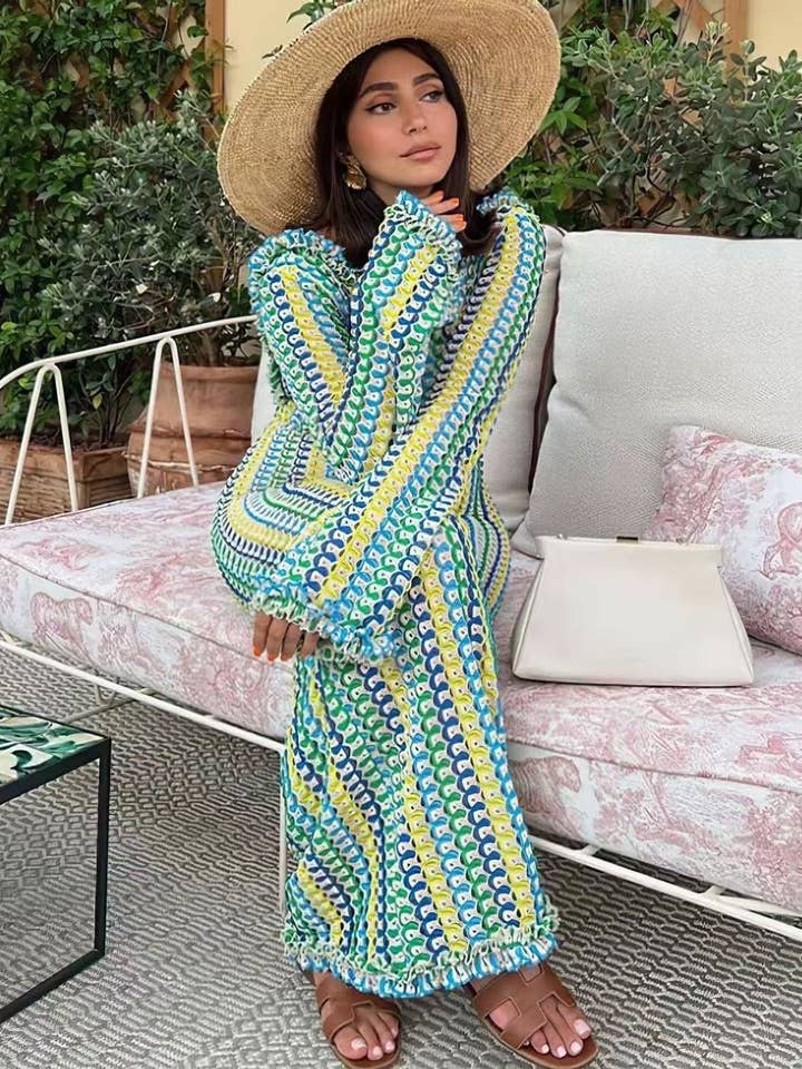 MYSTERY JANE - Venta al por mayor Vestido - Mujer - VESTIDO DE PLAYA DE CROCHET