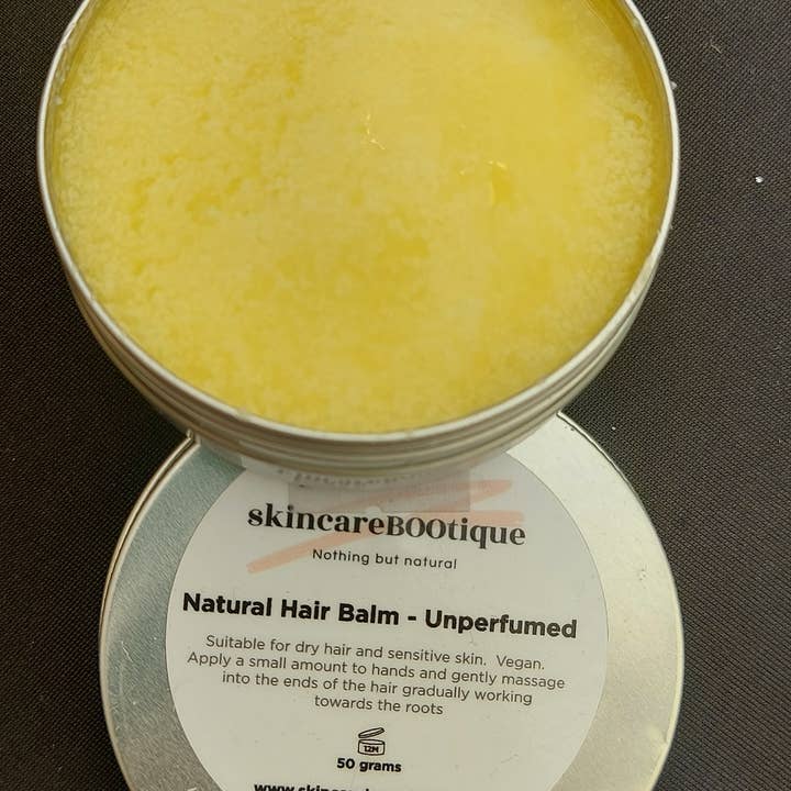 Baume capillaire au jojoba biologique naturel non parfumé fait main pour la vente par SkincareBOOtique