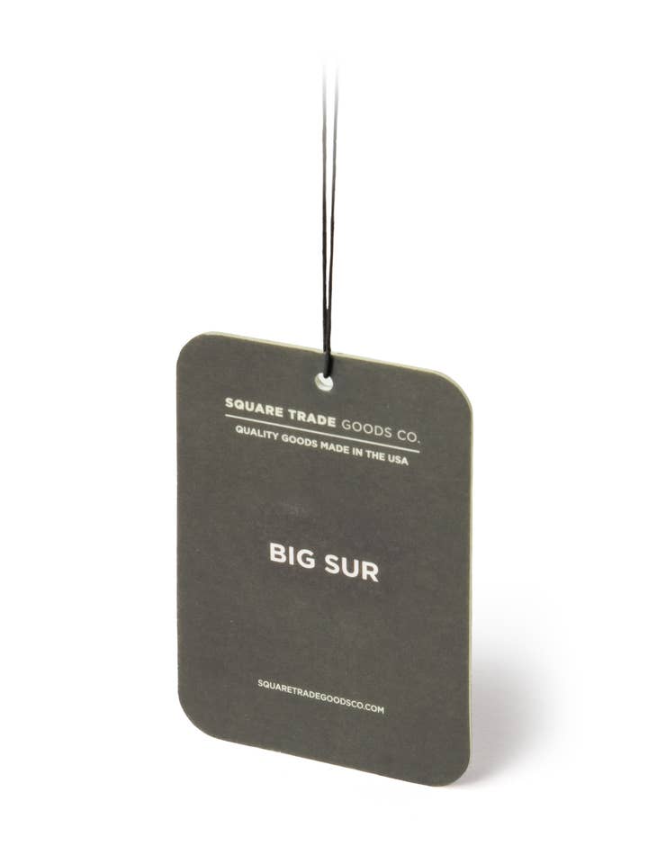 Big Sur Fragrance Card for wholesale by Square Trade Goods Co