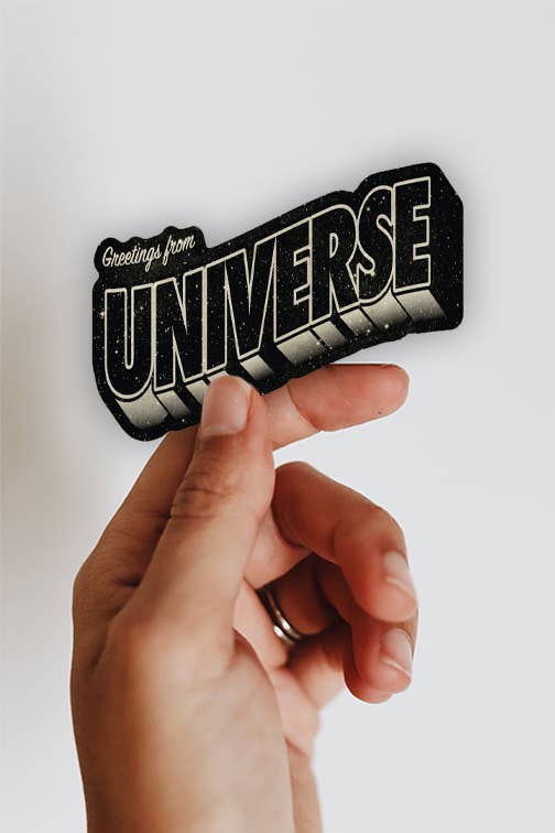 The Galek Sea - Vente Autocollant - Autocollant Salutations de l'univers1