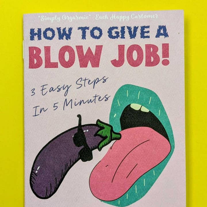 Microcosm Publishing & Distribution - Wholesale Family & Relationships Book - How to Give a Blow Job (Zine)0