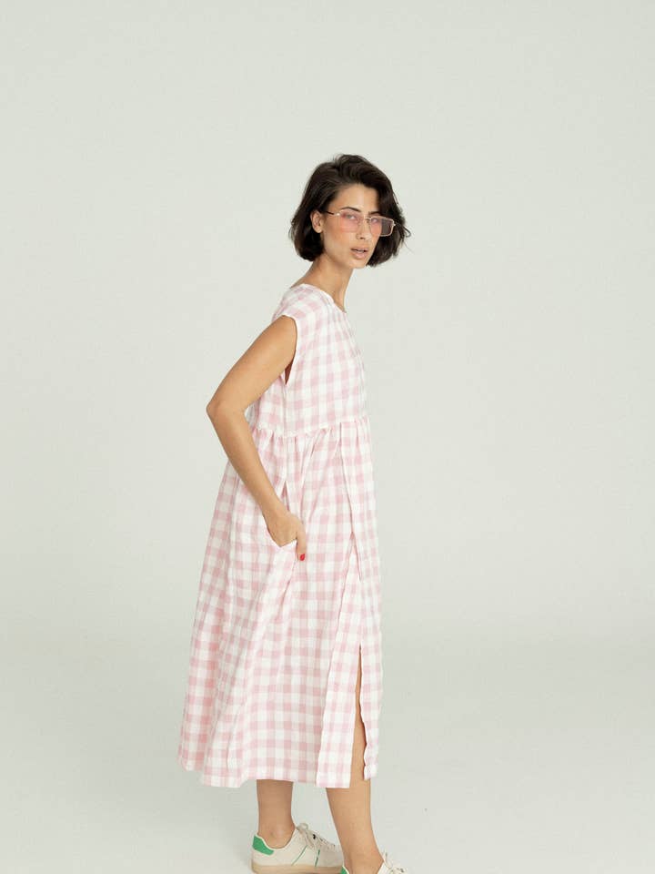 Your Human Soul - Venta al por mayor Vestido - Mujer - 09h - vestido midi cuadrado4