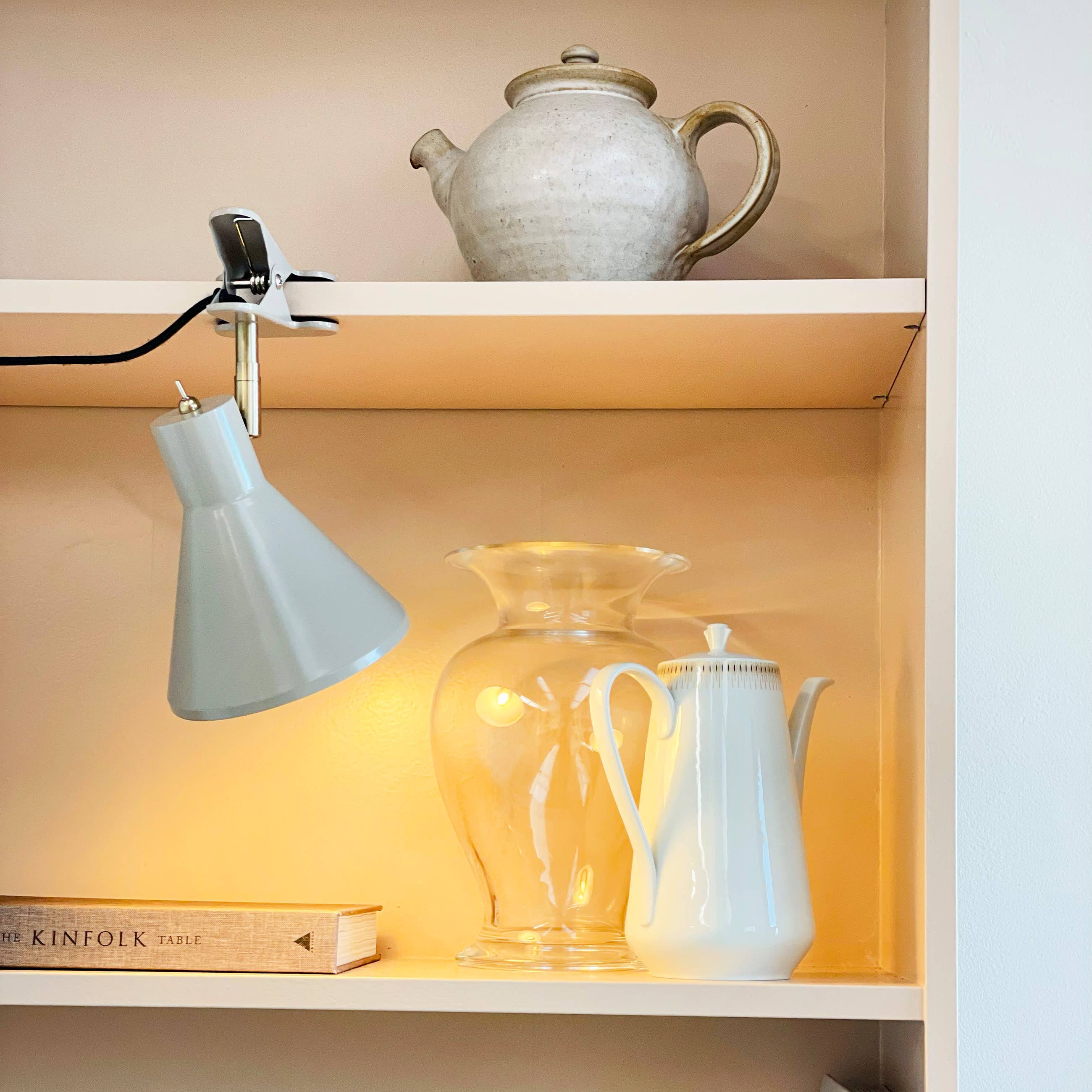 Sove klemme lampe brun for engroshandel hos Dyberg Larsen