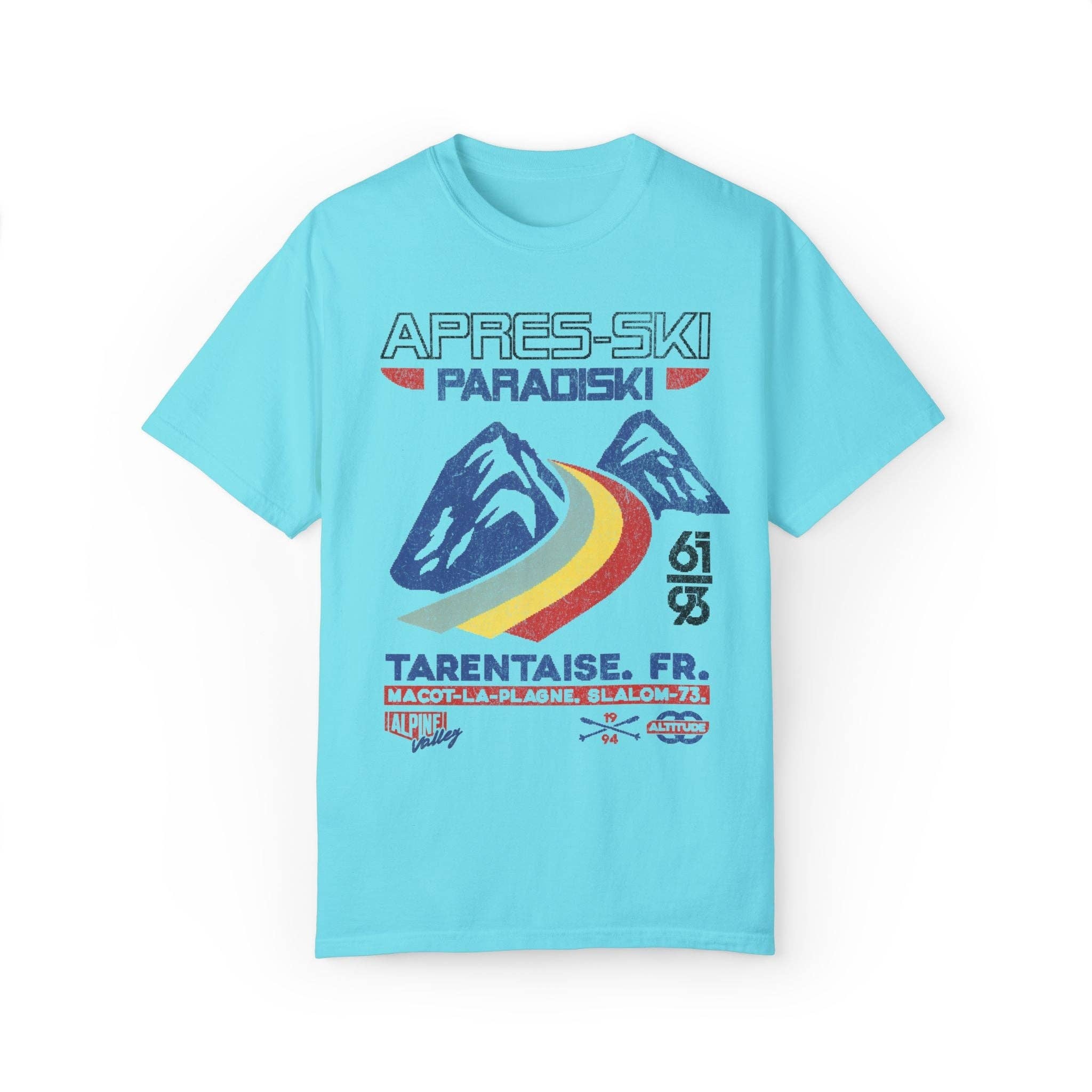 KILLER RETRO - Wholesale Screen Printed T-Shirt - Unisex - Vintage Apres-Ski Retro Graphic T-shirt4