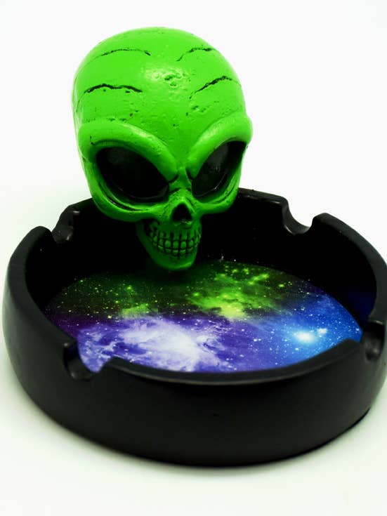 Alien Galaxy Ashtray for wholesale by Fantasy Gifts