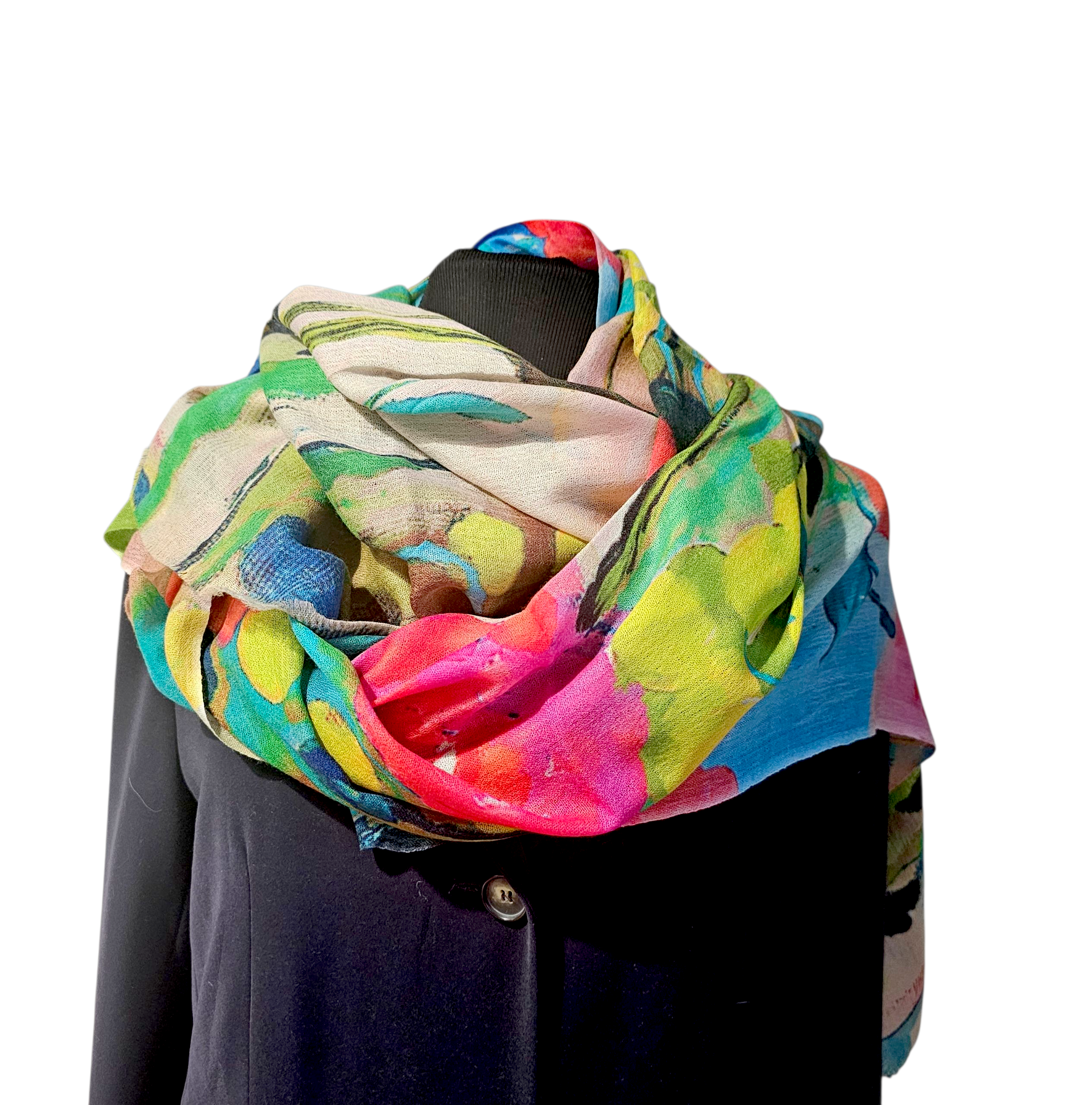 Happy Lona - Wholesale Scarf - Women's - Botanic Blush4
