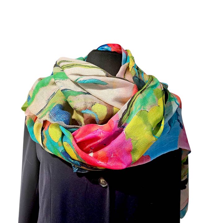 Happy Lona - Wholesale Scarf - Women's - Botanic Blush4