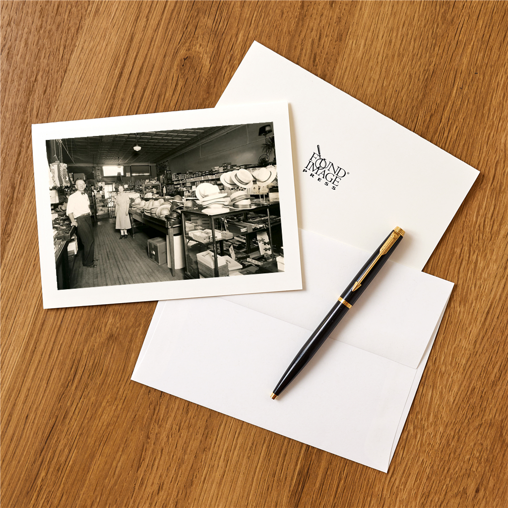 Found Image Press - Wholesale Stationery/Notecard Set - Greeting Card FN-377 Haberdashery1