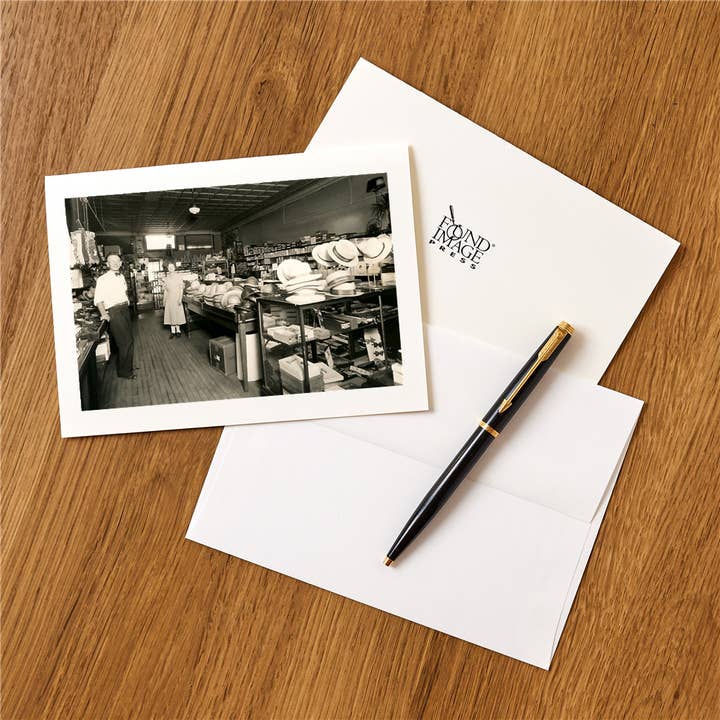 Found Image Press - Wholesale Stationery/Notecard Set - Greeting Card FN-377 Haberdashery1