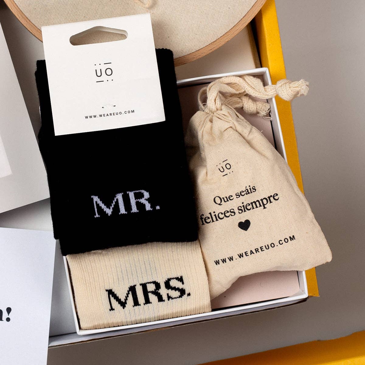 UO - Vente Set de pochettes cadeaux - Kit Just Married « Happily Ever After »9