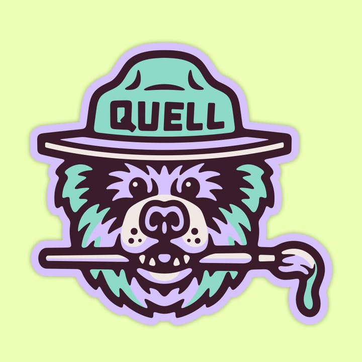 Autocollant d'ours Quell pour la vente par Quell