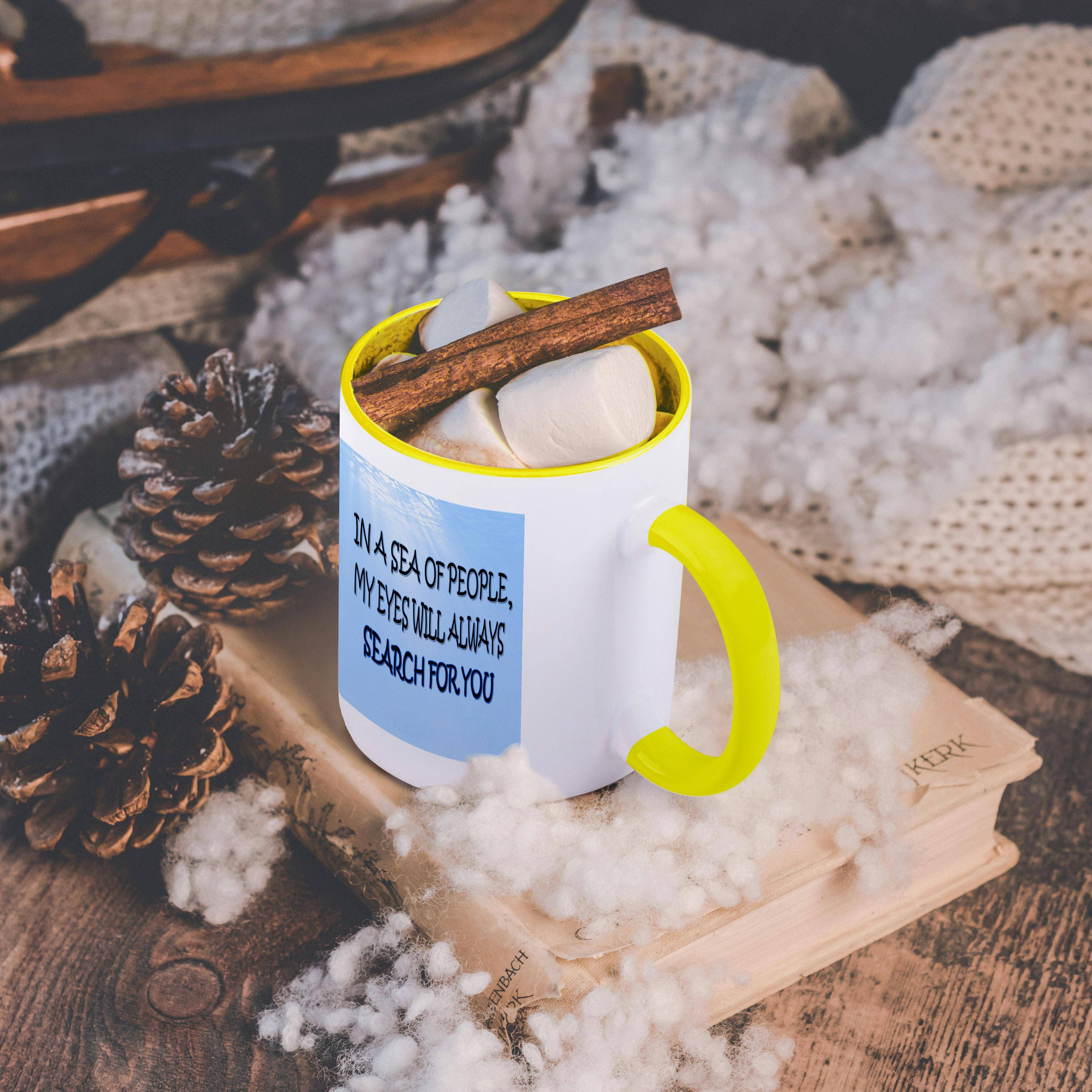 3dRose - Wholesale Coffee Mug - 3dRose, In a sea of people, my eyes will always search for you., Mug5