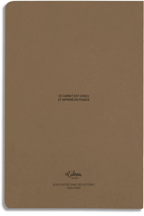 LE CALEPIN FRANCAIS – wholesale Anteckningsbok – Naturlig anteckningsbok 12 x 18 cm3