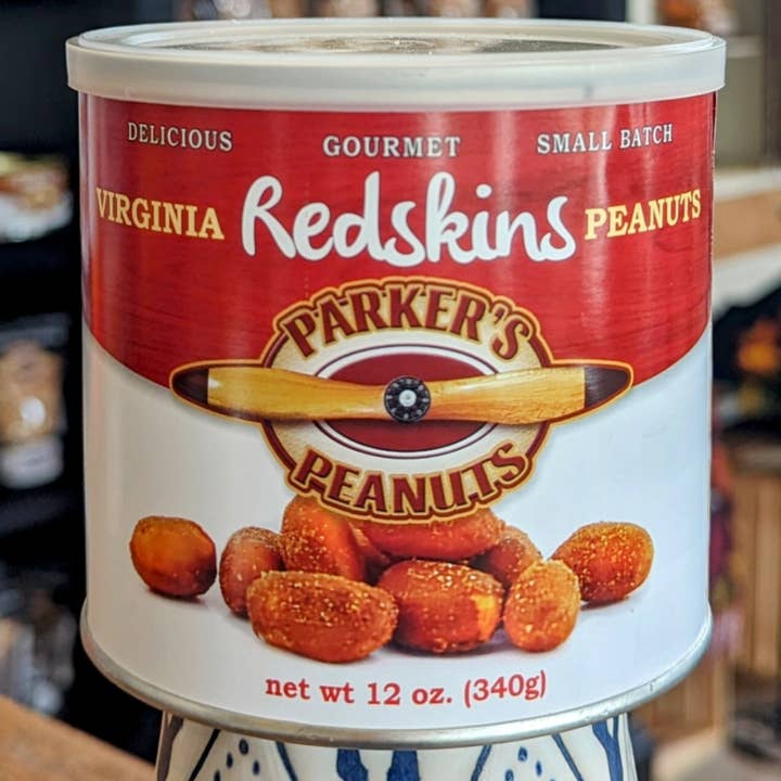 12 oz Cacahuètes Redskin pour la vente par PARKERS PEANUTS