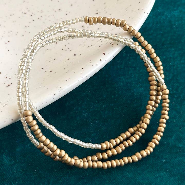 Sunlit/Moonlit Trio Bracelet for wholesale by WorldFinds