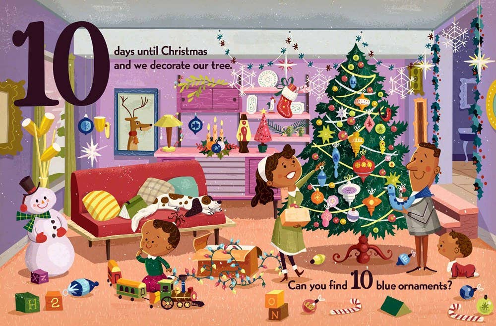Gibbs Smith - Wholesale Baby & Toddler Book (0-2) - Countdown to Christmas1