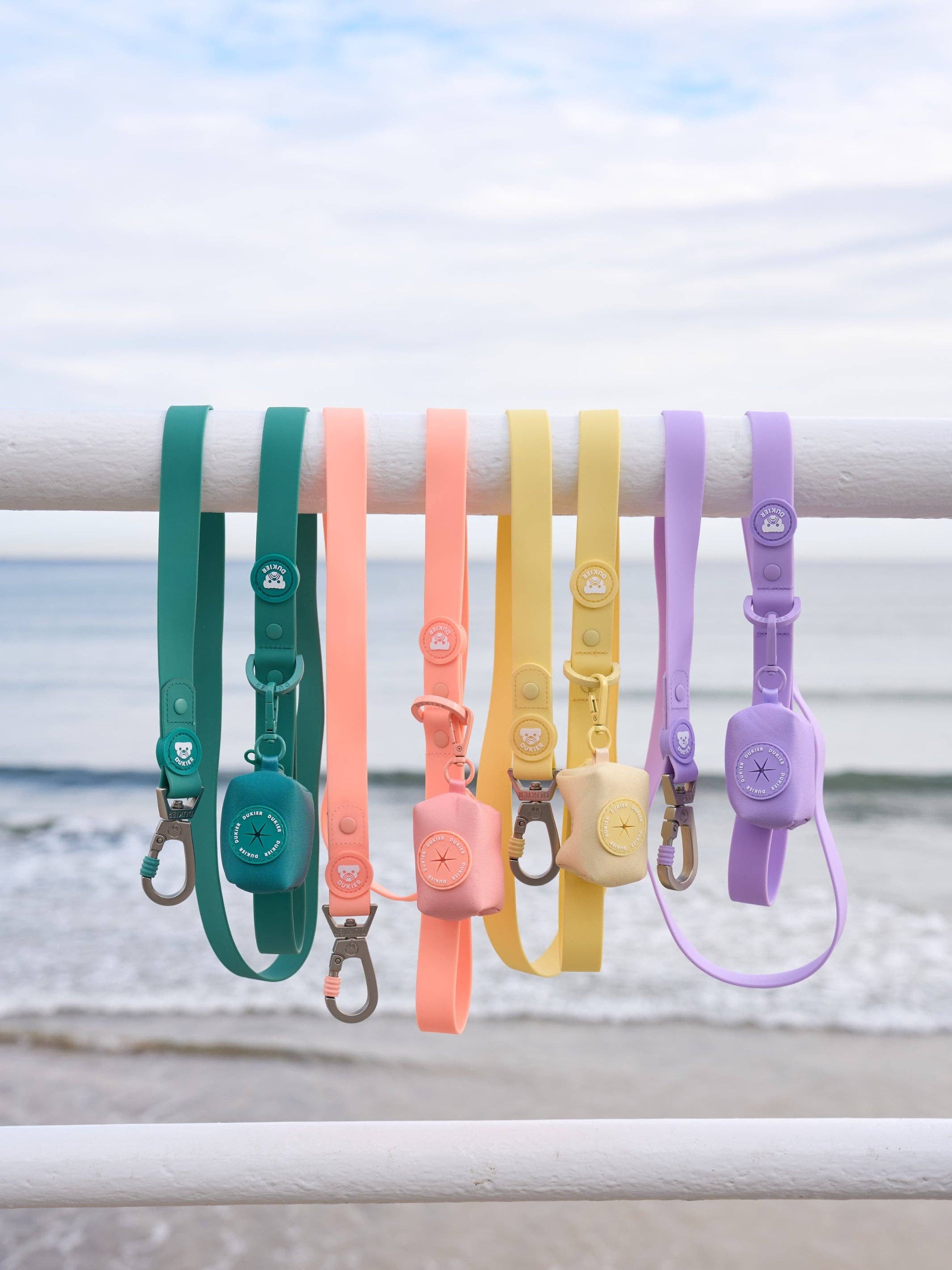 Dukier - Wholesale Pet Poop Bag Dispenser - CORAL DOG POOP BAG HOLDER4