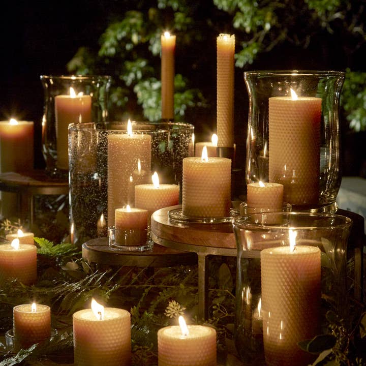 Little Bee of Connecticut - Wholesale Tapered Candle/Candlestick - Hand-Rolled Beeswax Taper Candles – Fits All Holders9