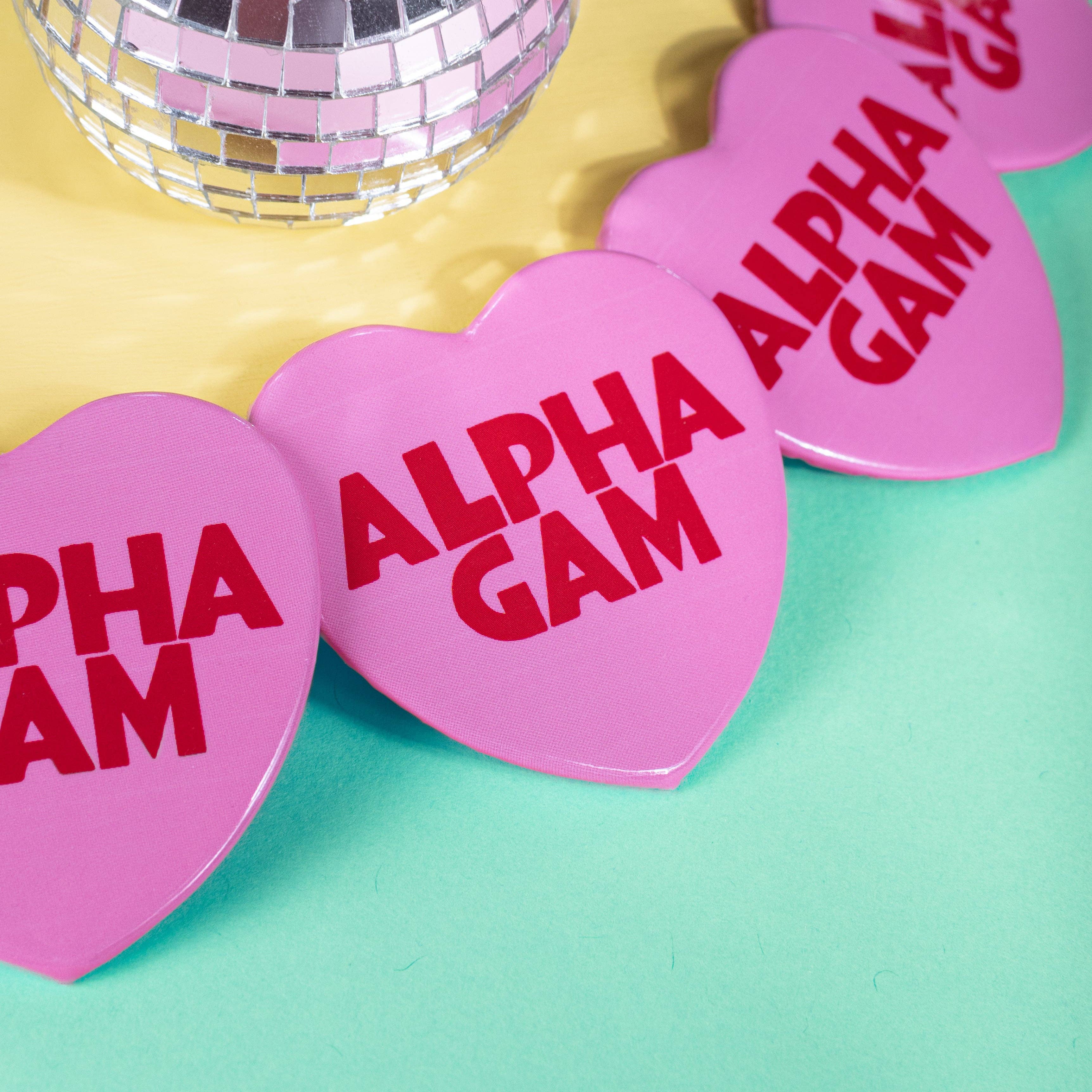 Swag - Wholesale Lapel Pin/Button - Pop Heart Buttons2