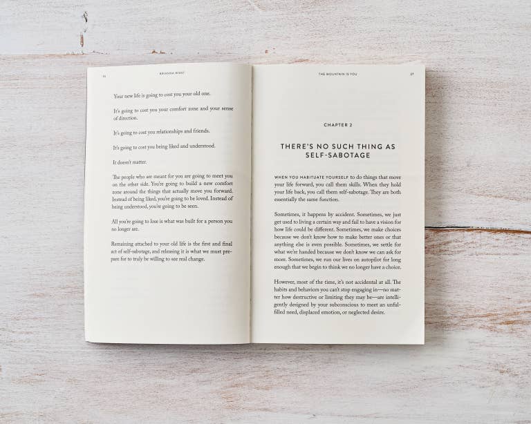 Thought Catalog - Wholesale Self-Help & Personal Development - The Mountain Is You - book8