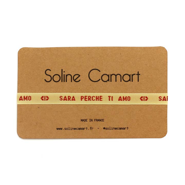 SARA PERCHE TI AMO for wholesale by Soline Camart