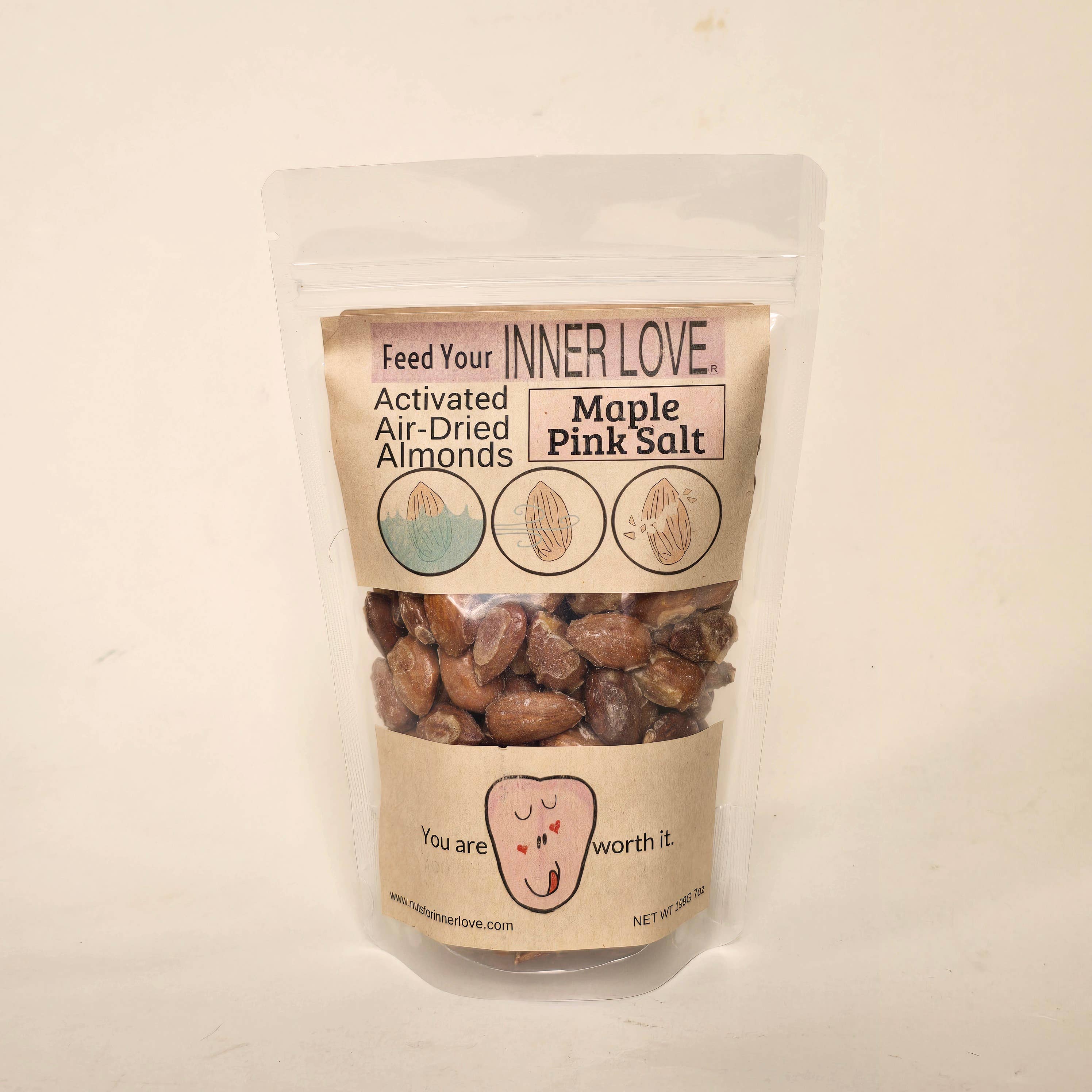 Nuts for INNER LOVE - Wholesale Nuts - Maple Pink Salt Almonds2
