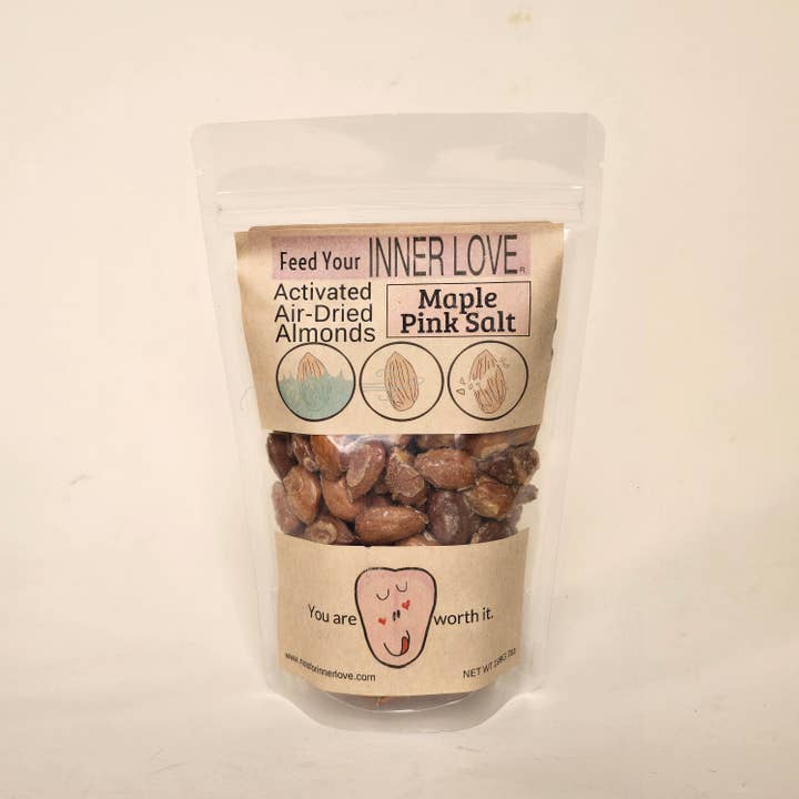 Nuts for INNER LOVE - Wholesale Nuts - Maple Pink Salt Almonds2