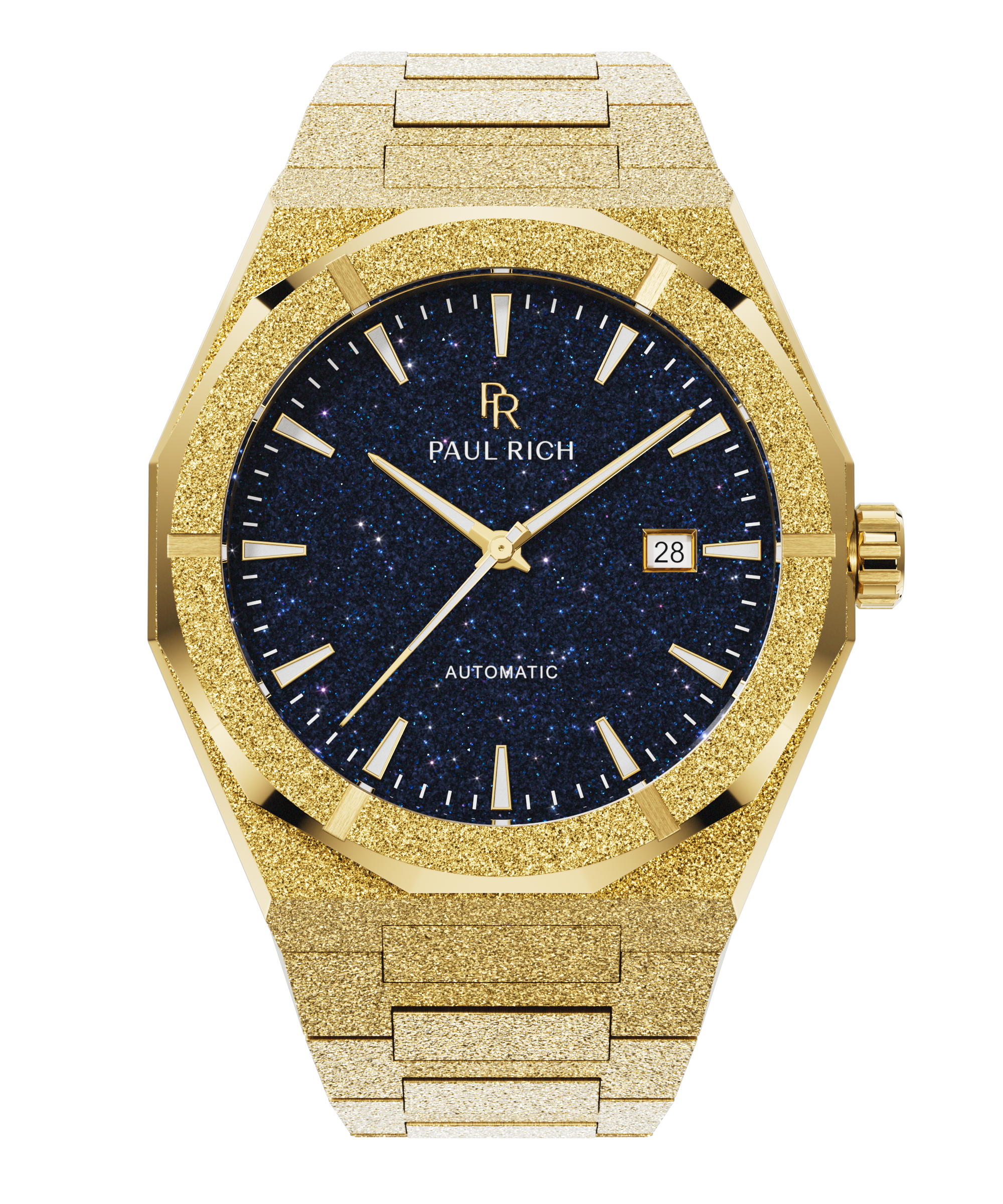 Paul Rich - Wholesale Wrist Watch - Men's - Frosted Star Dust II Gold1