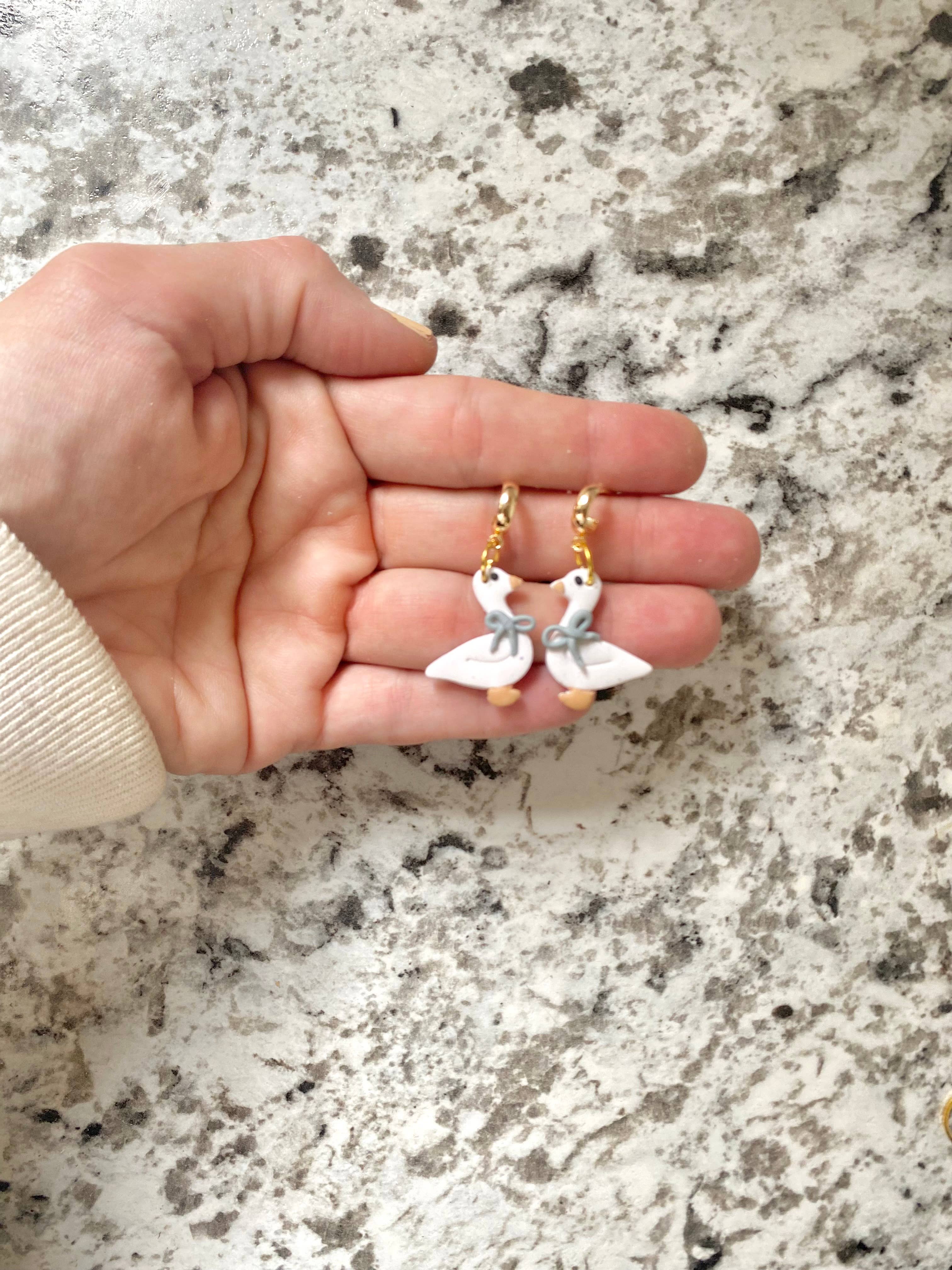 Terra Made - Wholesale Dangle Earrings - cottagecore duck earrings 1